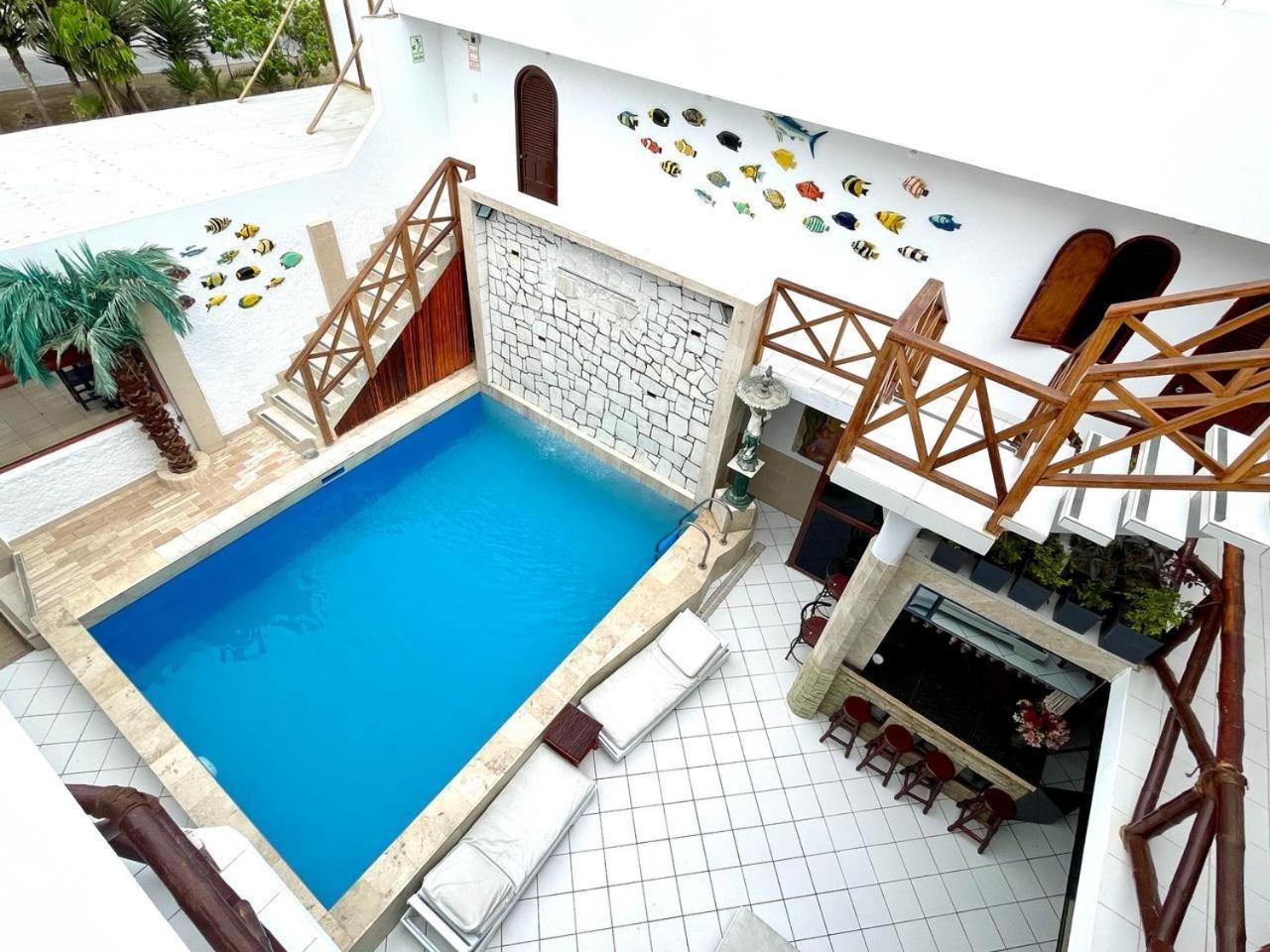 Hostal Ocean Pacifico Пунта-Неґра Екстер'єр фото